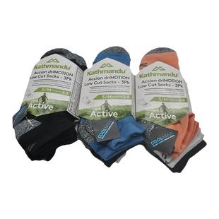 OUT-286户外Coolmax毛圈加厚无骨徒步袜家庭装船袜男袜童袜带纸卡