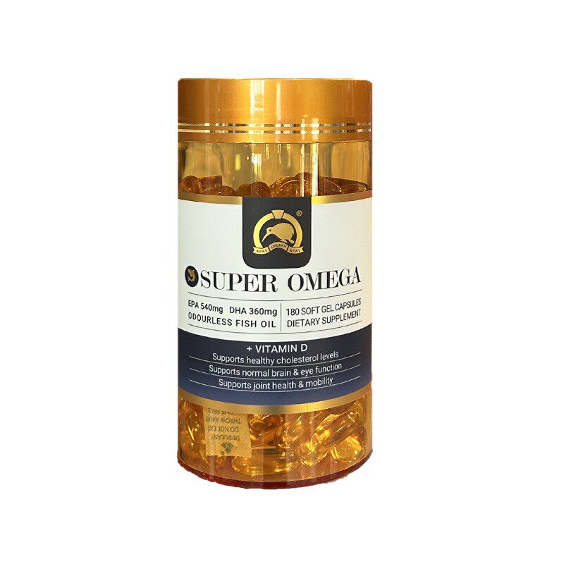 新西兰直邮goldkiwi金奇维高含量omega3深海鱼油胶囊200粒1000mg
