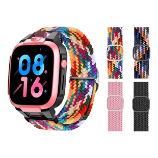 【2025新款】适用小寻米兔儿童电话手表4/4C/4X/U1/5c/6c/2s编织滑扣单圈表带X3S/Y2s/Y2pro/Maxpro/Y1非原装