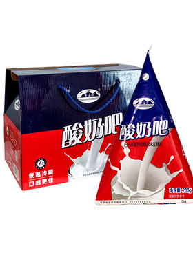 青海湖风味发酵乳藏酸奶黄桃青稞