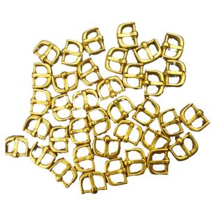 S925纯银表带扣头手工DIY编绳手链戒指配件18k黄金卡扣手绳收尾扣