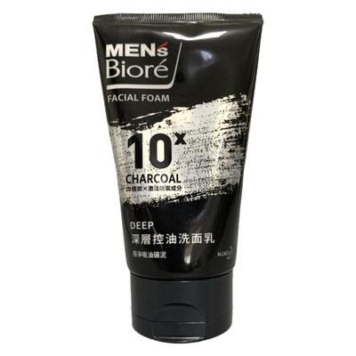 碧柔深层控油10倍炭洗面乳