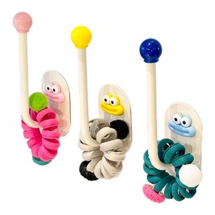 发圈发箍收纳架卫生间发饰发夹皮筋头绳挂钩发绳首饰品收纳神器