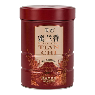 天池茶业蜜兰香青山系列凤凰单枞茶叶单丛茶罐装125克