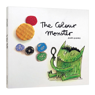 我的情绪小怪兽 The Colour Monster 英文原版 让孩子认知情绪 Anna Llenas 幼儿英语启蒙认知亲子读物 情绪管理绘本 进口英语书籍