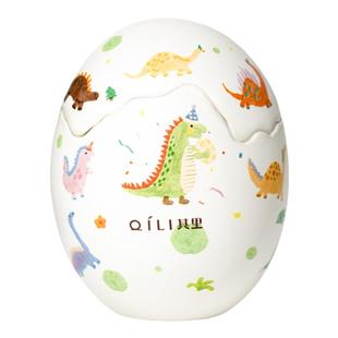 其里恐龙的诞生香薰蜡烛礼盒室内持久扩香可爱手绘插画香氛伴手礼