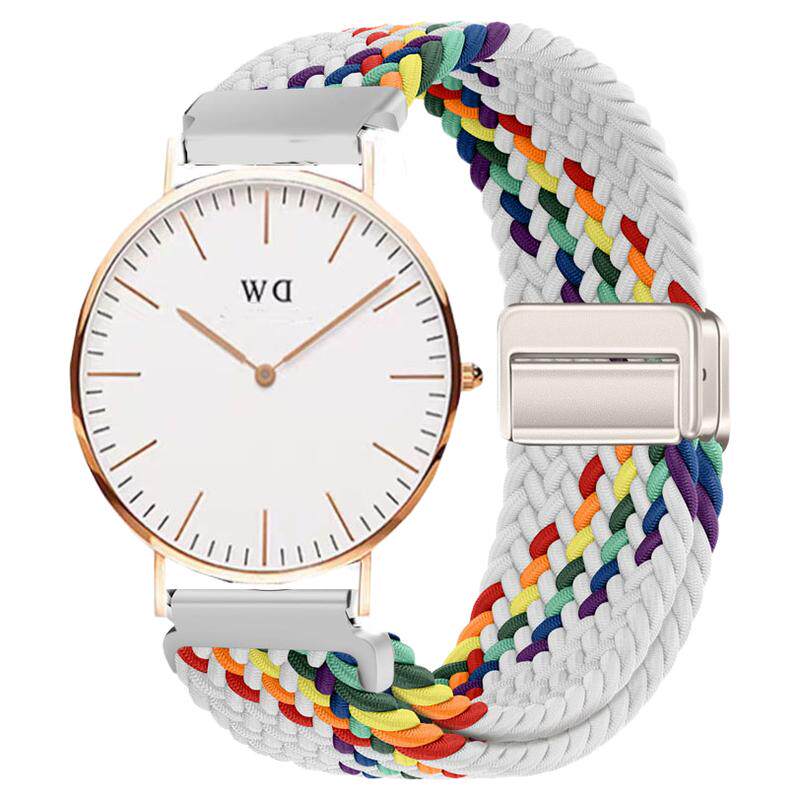 适用DW36mm/40mm磁吸编织腕带