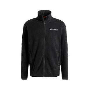 Adidas阿迪达斯男装2025春季新款TERREX户外立领抓绒外套JP0795