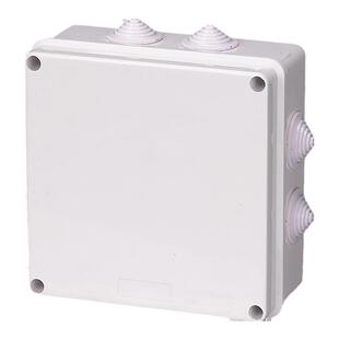 带孔防水接线盒户外ABS塑料电源盒分线盒监控箱配电箱监控开关盒