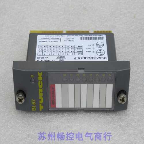 议价*现货销售*全新图尔克TURCK模块 BL67-8DO-0,5A-P 现货682717