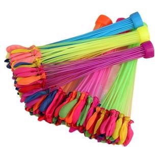 水气球儿童快速灌注自动打结充水汽球夏日户外打水仗神器无毒水弹