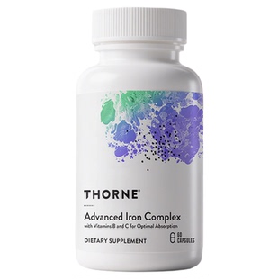 Thorne悦恩美国进口活性叶酸Ferrasorb专利补铁胶囊螯合铁SF750