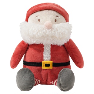 海湾兔Bunnies 假期朋友乔利圣诞老人毛绒玩偶布娃娃圣诞节日礼物