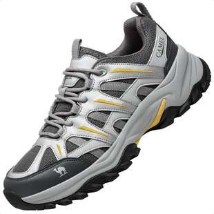 骆驼男鞋云逸2休闲鞋2025秋冬新款女运动鞋子潮流户外徒步登山鞋