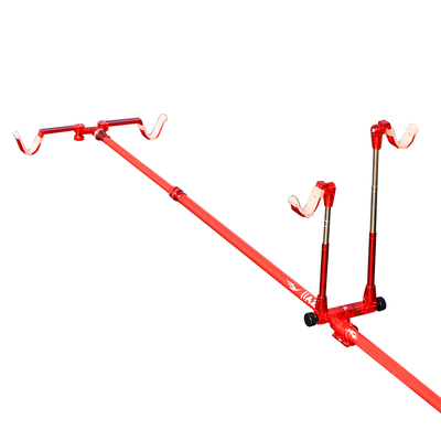 双炮台支架双头双竿支架头