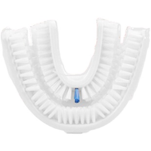 巨能U型牙刷替换头成人男士懒人洁齿杜邦刷毛牙刷头刷牙神器柔软