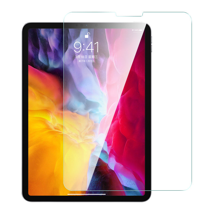 适用苹果ipadair8钢化膜iPadmini6/7平板iPad Pro12.9寸ipadpro10/11全屏2025/2026第9代A16高清3/5保护贴膜4