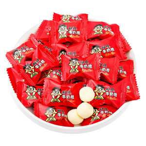 旺仔牛奶糖喜糖婚糖散装结婚订婚糖果旺旺软糖宝宝满月儿童小零食