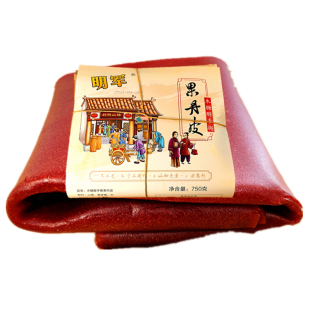 手撕果丹皮750g老式果丹皮劲道山楂小时候整张大片山楂片干硬记忆