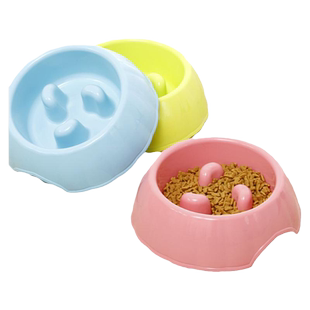 宠物狗猫慢食狗碗狗盆狗狗用品小狗盆猫盆秸秆覆盖百搭服饰忠骸