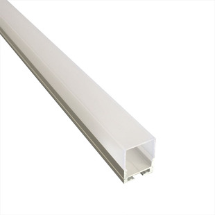 LED铝合金三面发光灯槽明装U型亚克力透光灯罩家用灯带线条灯铝槽