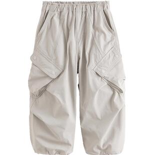 【商场同款】马克珍妮男童轻弹速干工装裤儿童裤子春夏新款250056