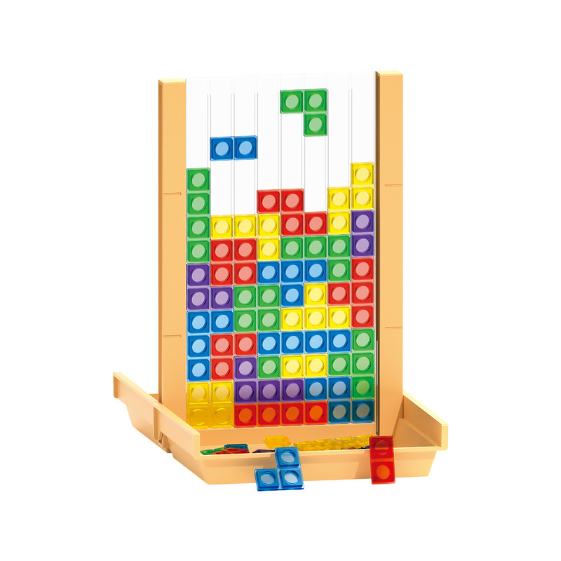 3D立体俄罗斯方块拼图儿童玩具