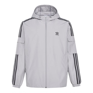 Adidas/阿迪达斯正品VR STAG JKT U通勤男女经典运动夹克KV8851