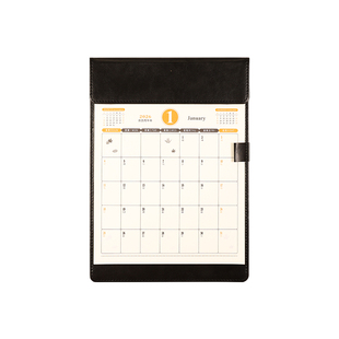 时尚彩色A3台历A4垫速写板2026马年商务办公大格记事桌面日历手写本月计划本小号行程日程安排月历公司订做