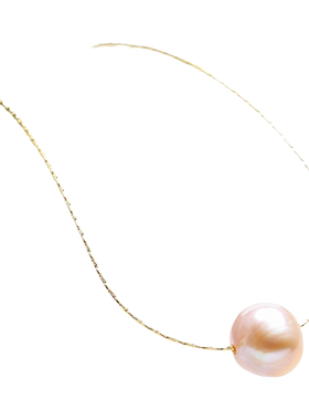 天然淡水珍珠项链异形原宿风日系