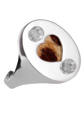 戒指可爱又有趣毛绒金属拼搭