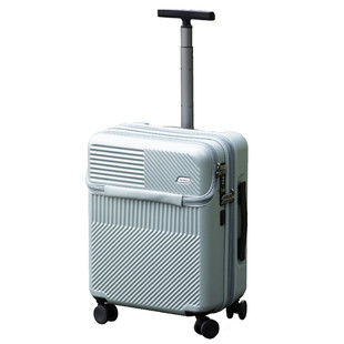 日本T型拉杆ANA开口登机箱hinomoto万向轮20寸可扩展行李箱密码锁