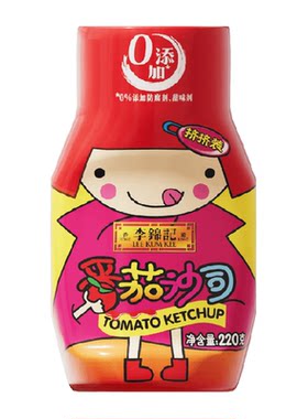 李锦记浓郁番茄沙司点蘸220g