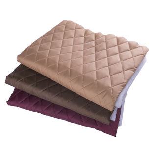 加厚绗棉布料无线绗缝夹棉面料行棉服装里布复合压缩里衬diy布料