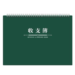 会计记账本用品办公店铺商用支出明细账手帐收支簿每日流水现金日记帐本公司进出帐本每月生意营业收入财务