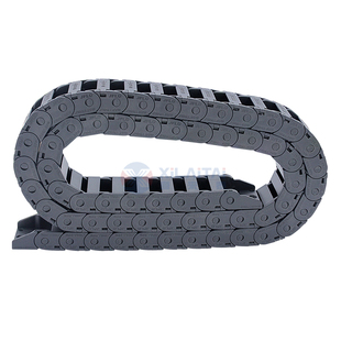 JFLO金福隆尼龙拖链坦克链桥式不可开J10Q.1.B 桥式外开 J10Q.1.W