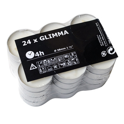 宜家心形无烟无味生日香薰蜡烛