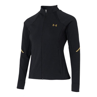 安德玛女装 2026春季运动服健身训练夹克跑步防风休闲外套6014318