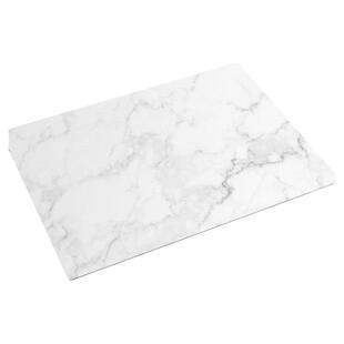 卧室床头柜垫子轻奢风大理石纹台面保护垫防水免洗可裁剪硅胶桌垫