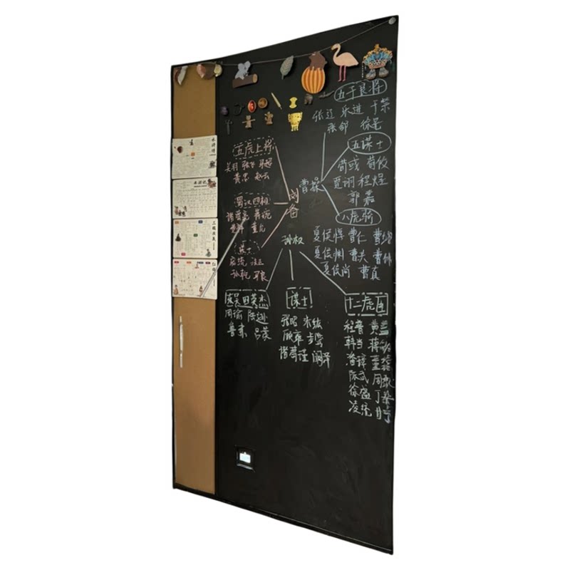 齐富木框黑板白板可定制边框颜色