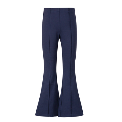 女童时髦弹力修身喇叭裤