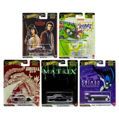 风火轮合金小车流行文化日产天际线GT-R 哥斯拉收藏车模金标HXD63