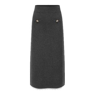 SHRO ENRO Perfect distance 25秋冬新款女士羊毛针织半裙 301469