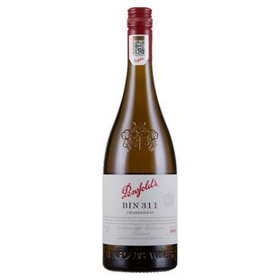 澳洲奔富bin311霞多丽干白葡萄酒Chardonnay原装原瓶进口Penfolds