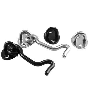 免打孔室内门防盗链卧室房锁扣卫生间搭扣家用防盗扣插销门栓门锁