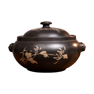 滇宝云南建水紫陶汽锅鸡汽锅家用多层气锅鸡蒸汽锅电气锅商用砂锅