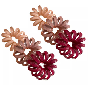 清新苏打～6个电话线发圈头绳2025新款高级感耐用橡皮筋女扎头发