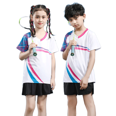 男童羽毛球训练服女童网球服裙裤