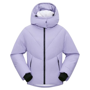 帽子可拆卸 拓路者撞色短款羽绒服连帽面包服小个子女生保暖外套