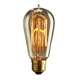 爱迪生灯泡E27螺口复古钨丝光源创意艺术个性装饰LED灯暖光吊灯